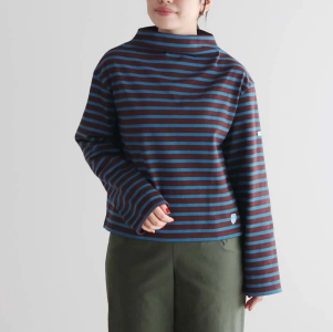 ORCIVAL コットンロード ボトルネックTシャツ