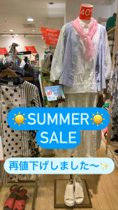 summer SALE 再値下げ‼️