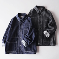 ORCHID 10ozデニム フレンチワークジャケット