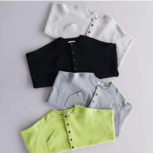 ESTROISLOSE コットンミラノリブ カーディガン