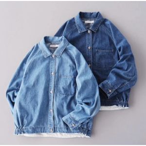 JOHNBULL デニムドルマンシャツブルゾン