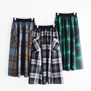 O'neil ofd Dublin ウールキルト サーキュラースカート