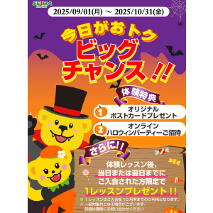 今日がお得！ビッグチャンス！！