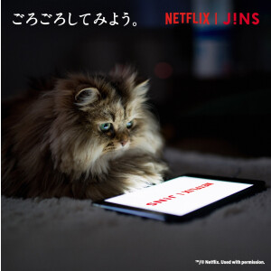ごろごろしてみよう。JINS HOME® × Netflix