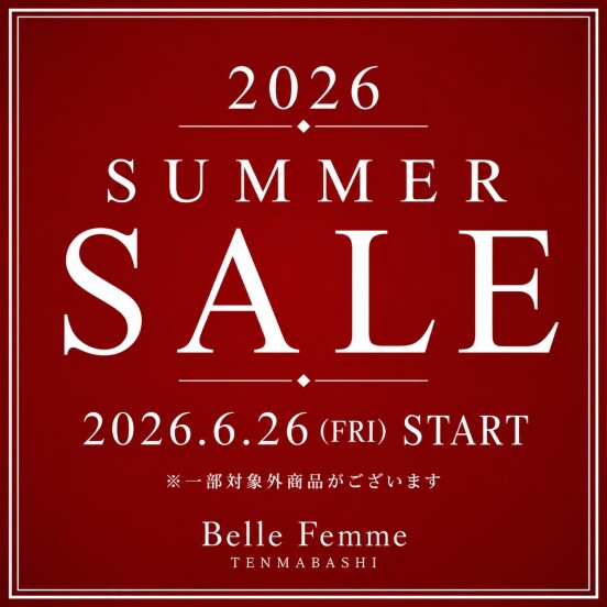 SUMMER SALE START！