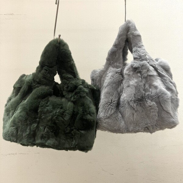 ラビットファーバッグ