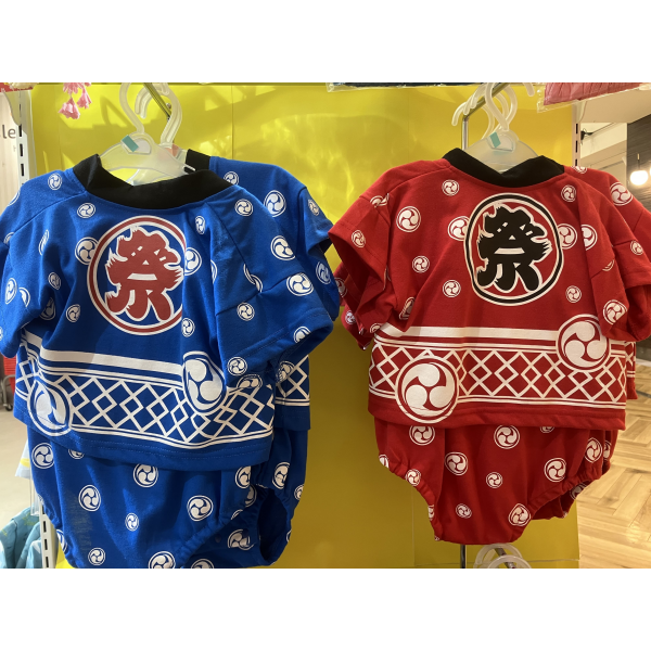 お祭りロンパース、スーツ