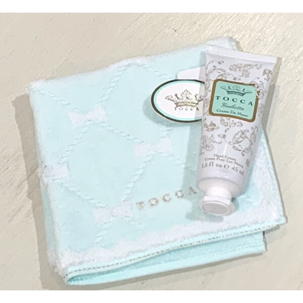 イノブン　Toccaaハンドクリーム＆ハンカチ