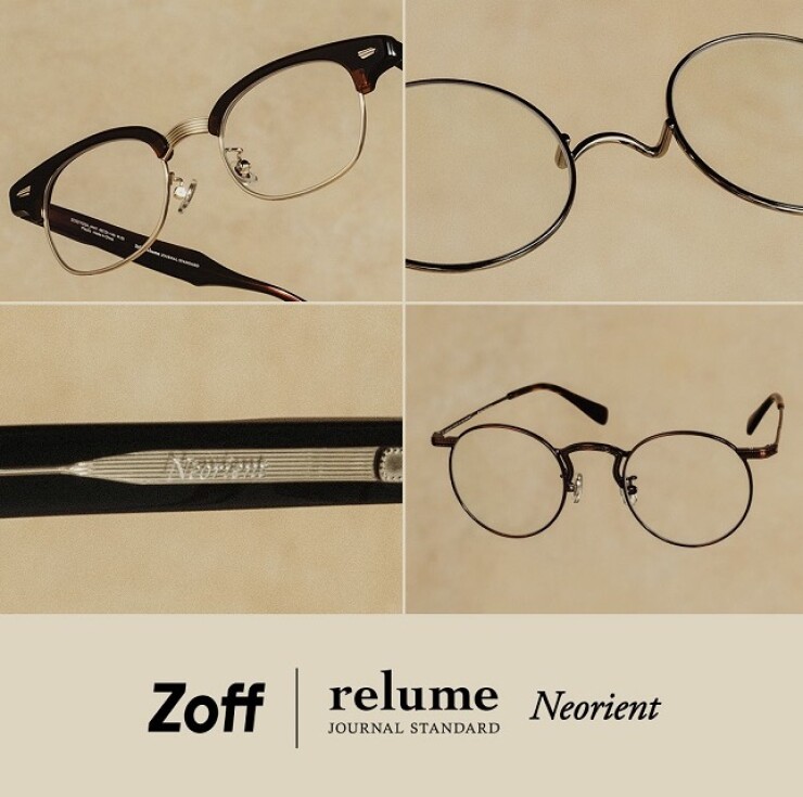 「Zoff｜JOURNAL STANDARD relume」 12/9(金)新作発売