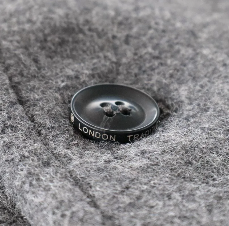 UNFIL×LONDON TRADITION WOOL BLEND DOUBLE FACE OVERSIZE JACKET