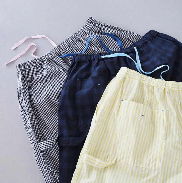 NATURAL LAUNDRY コットンリネンライトタイプライター リラックスパンツ