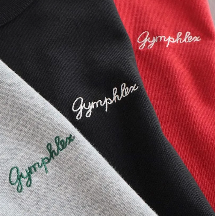 Gymphlex コットン 長袖ショートカーディガン