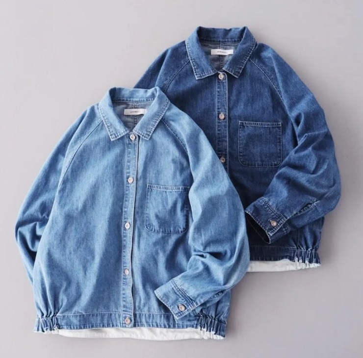 JOHNBULL デニムドルマンシャツブルゾン