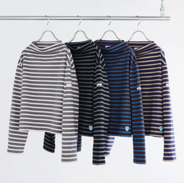 ORCIVAL コットンロード ボトルネックTシャツ