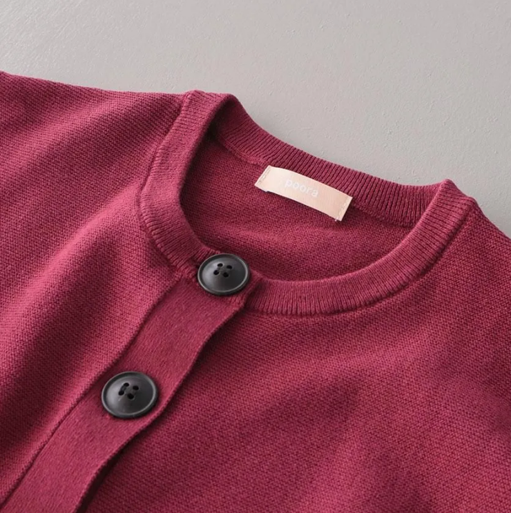 poora Cotton Garter ニットベスト