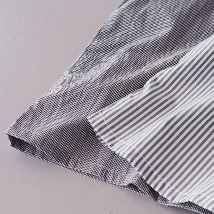 MidiUmi フリルショートシャツ