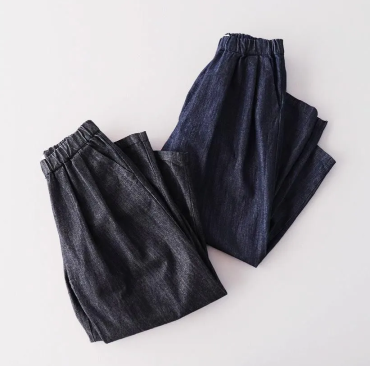 Veins イージータックワイドパンツ / 10ozデニム