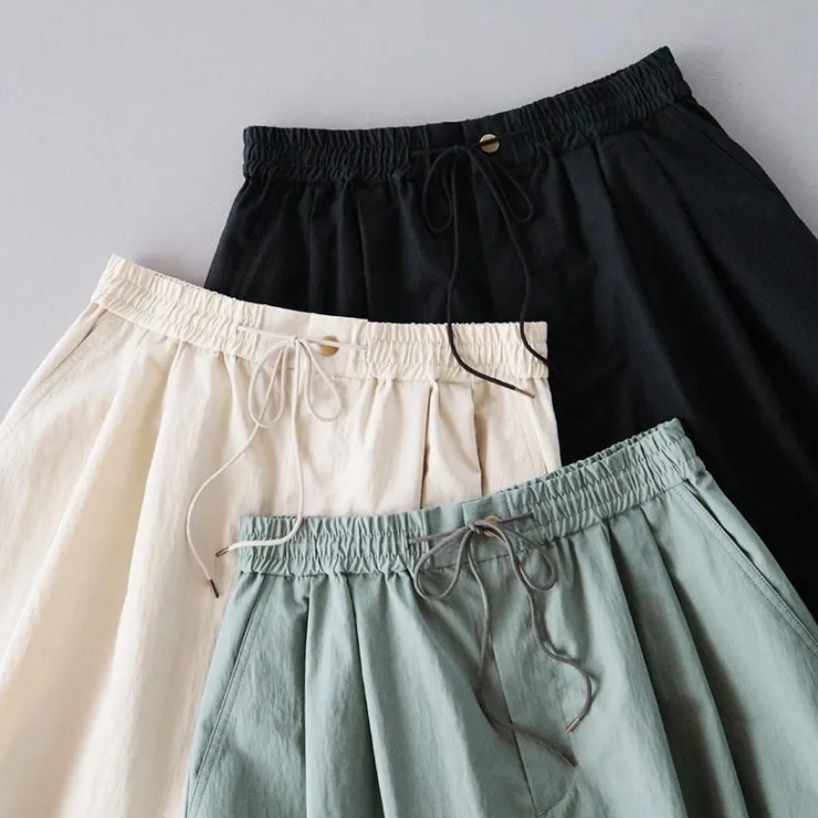Veins イージーバルーンスカート / コットンナイロンウェザー