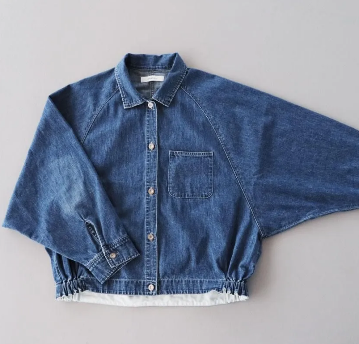 JOHNBULL デニムドルマンシャツブルゾン