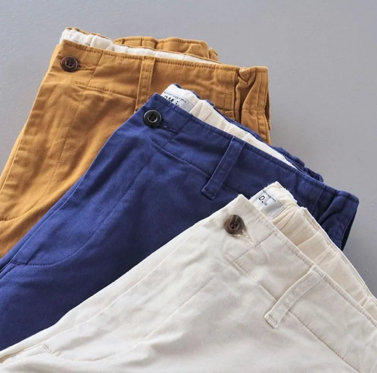 D.M.G. チノストレッチ オールデイイージートラウザー