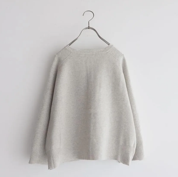 ESTROISLOSE コットンミラノリブ カーディガン