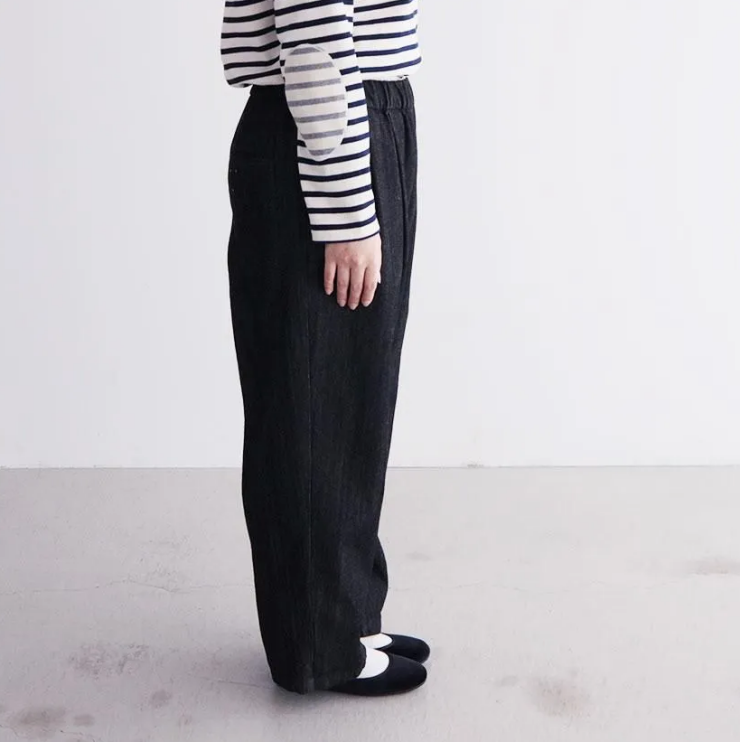 Veins イージータックワイドパンツ / 10ozデニム