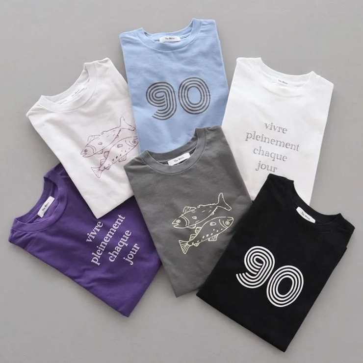 The Moss 30/- ナチュラルソフトジャージーTシャツ Print