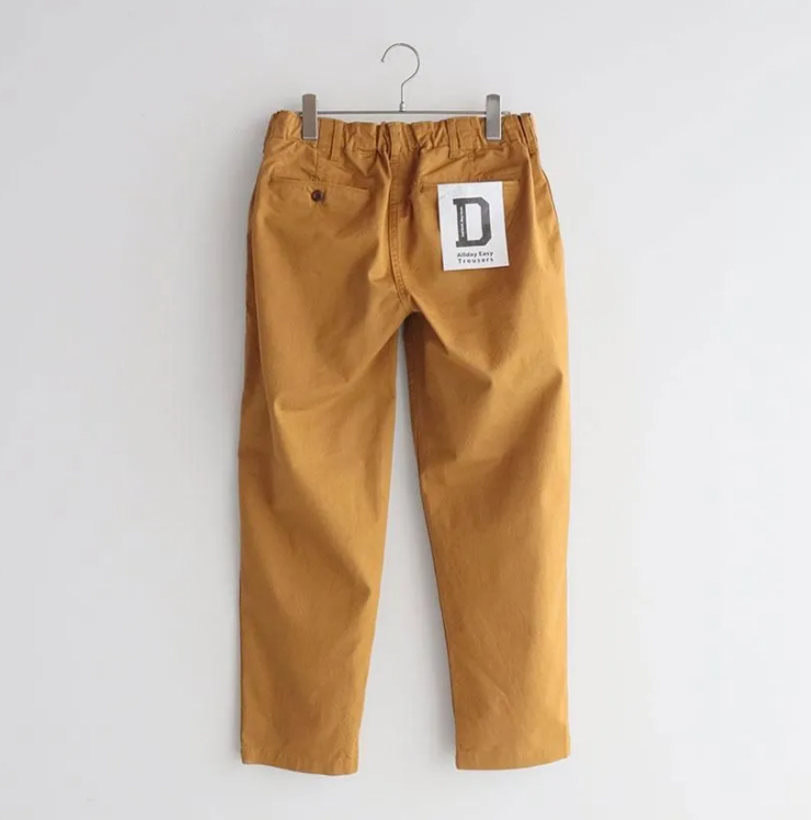 D.M.G. チノストレッチ オールデイイージートラウザー