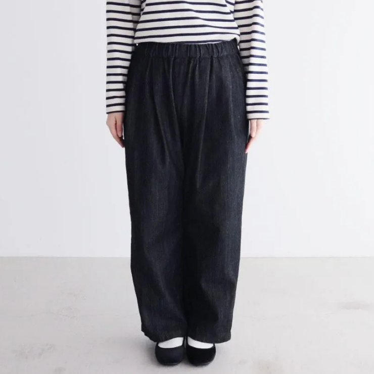 Veins イージータックワイドパンツ / 10ozデニム