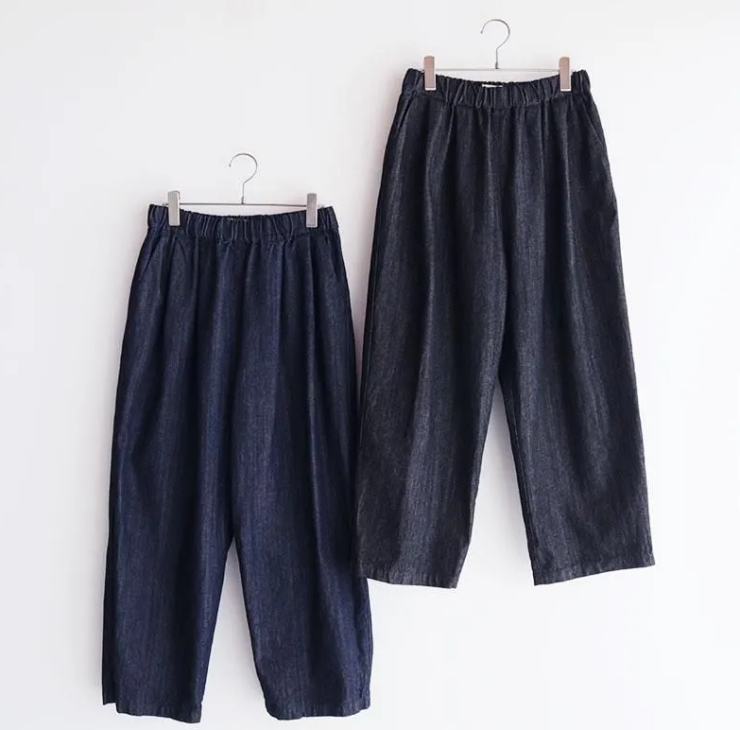 Veins イージータックワイドパンツ / 10ozデニム